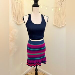 BCBGMaxAzria Ruffled Pencil Skirt